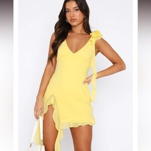 Like That Mini Dress in Buttercup Yellow